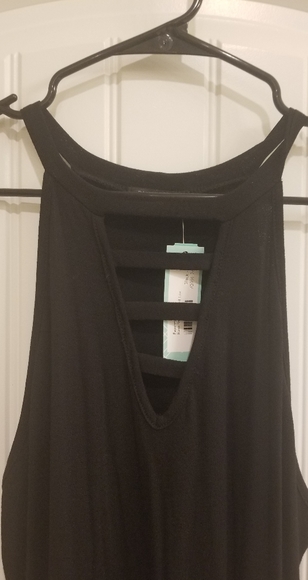 Papermoon Black tank top - Picture 2 of 4